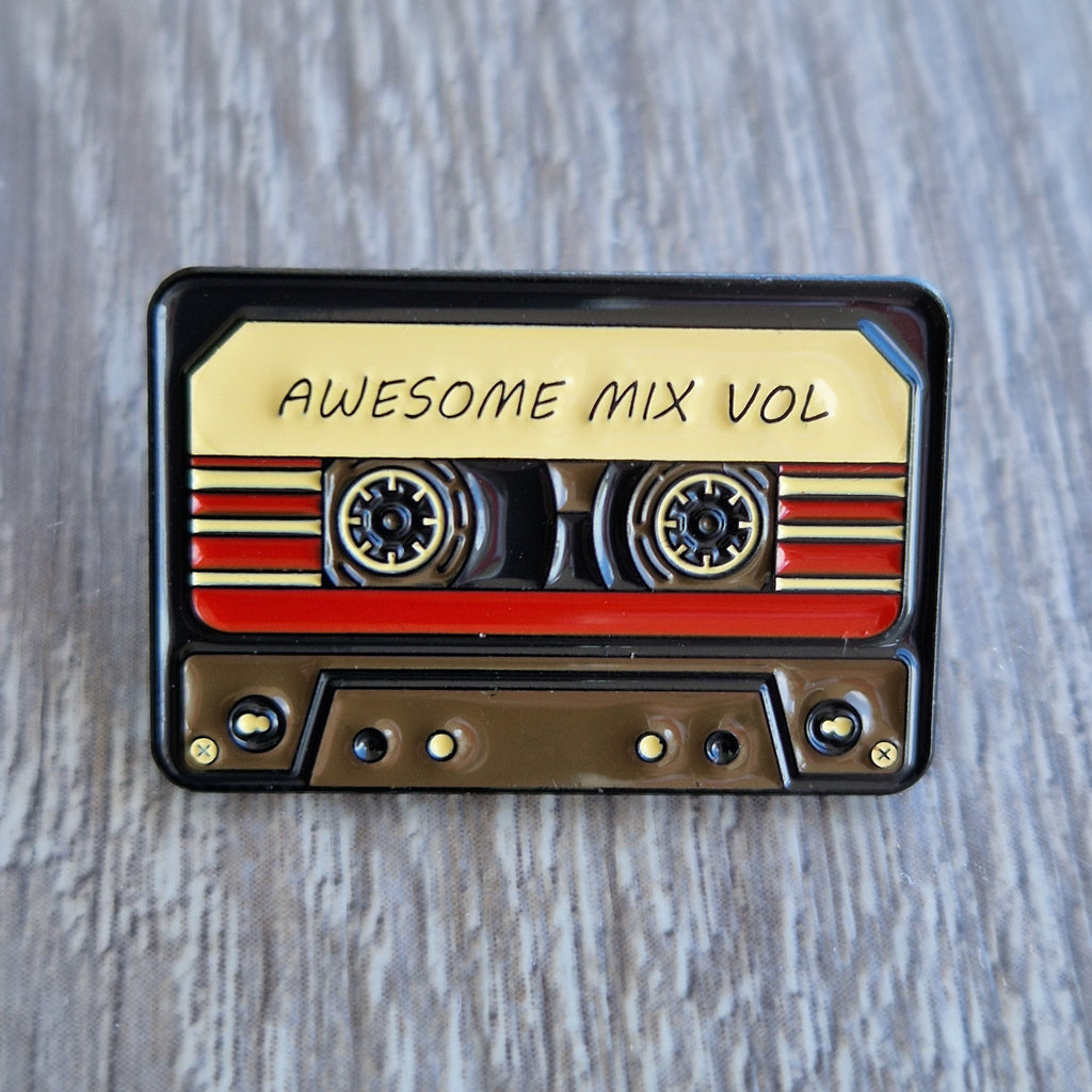 Spilla Cassetta “Awesome Mix Vol”
