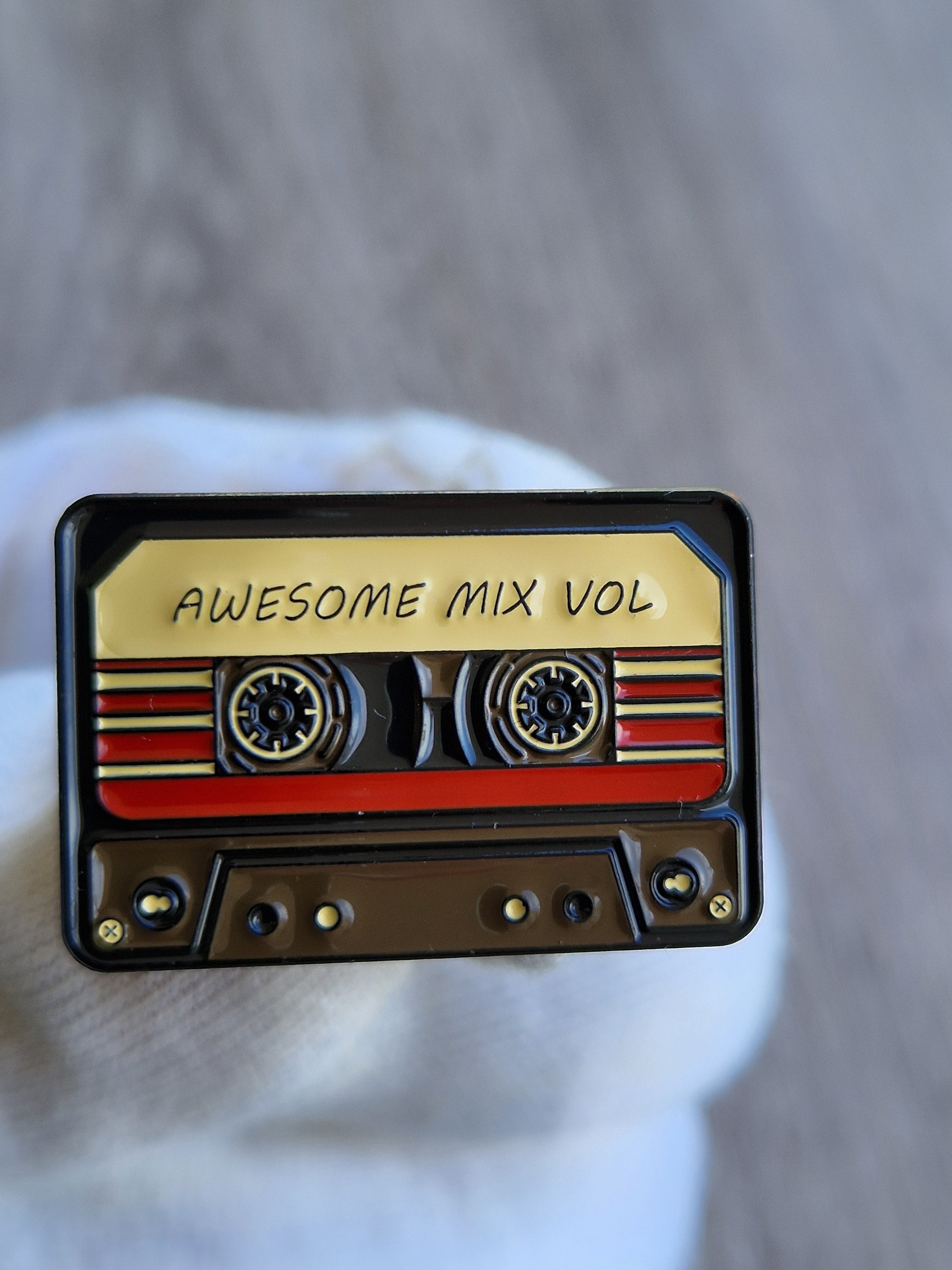 Spilla Cassetta “Awesome Mix Vol”