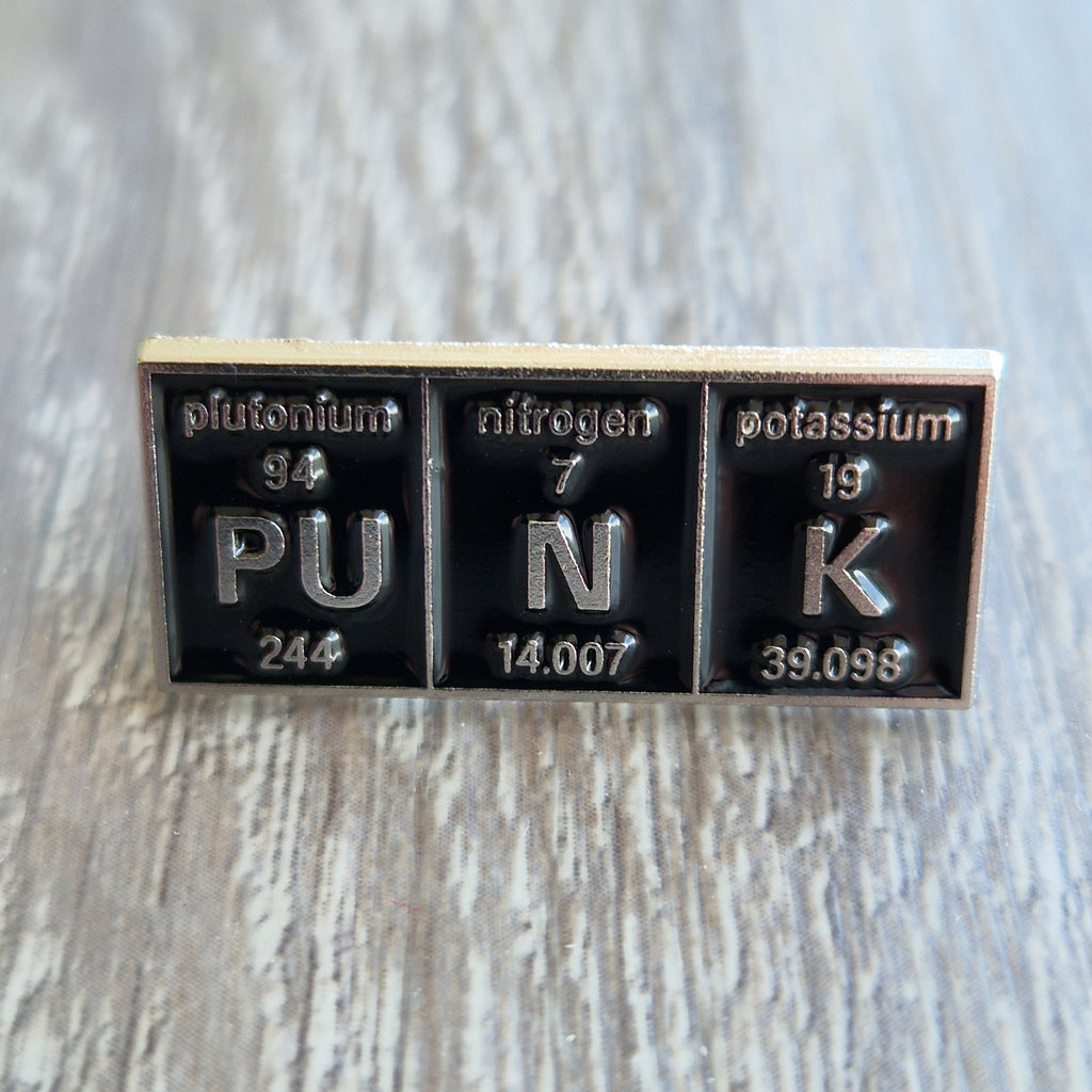 Spilla “PUNK” Tavola Periodica