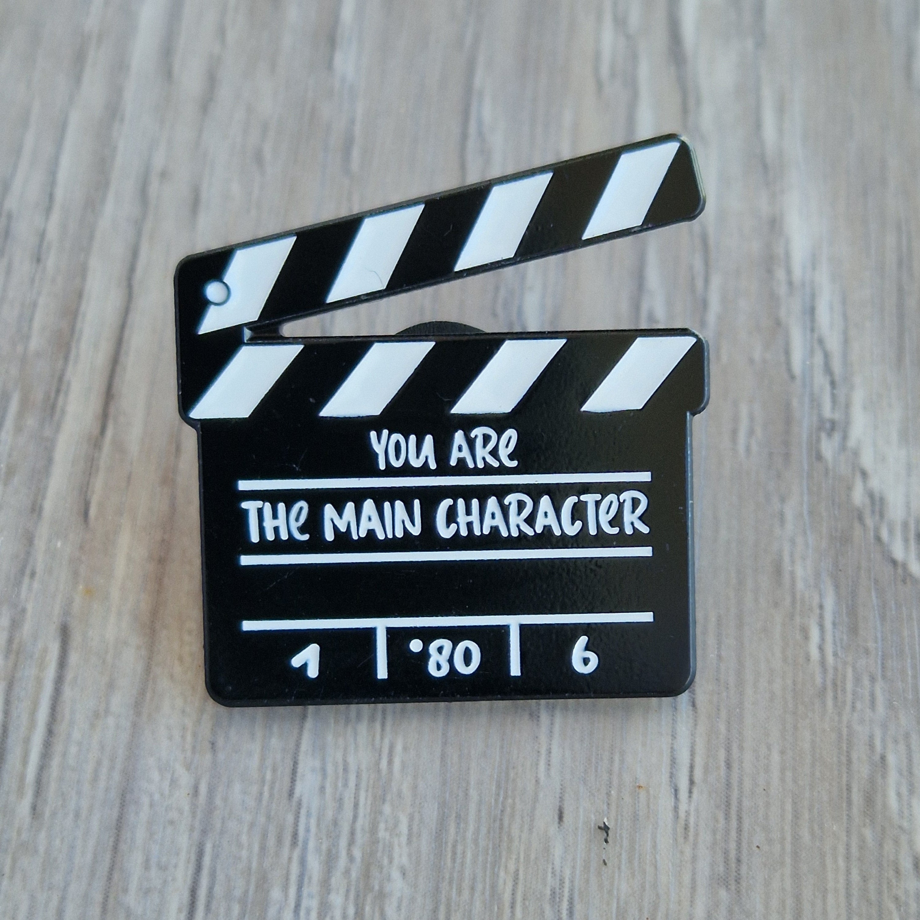 Spilla Ciak "You Are The Main Character"