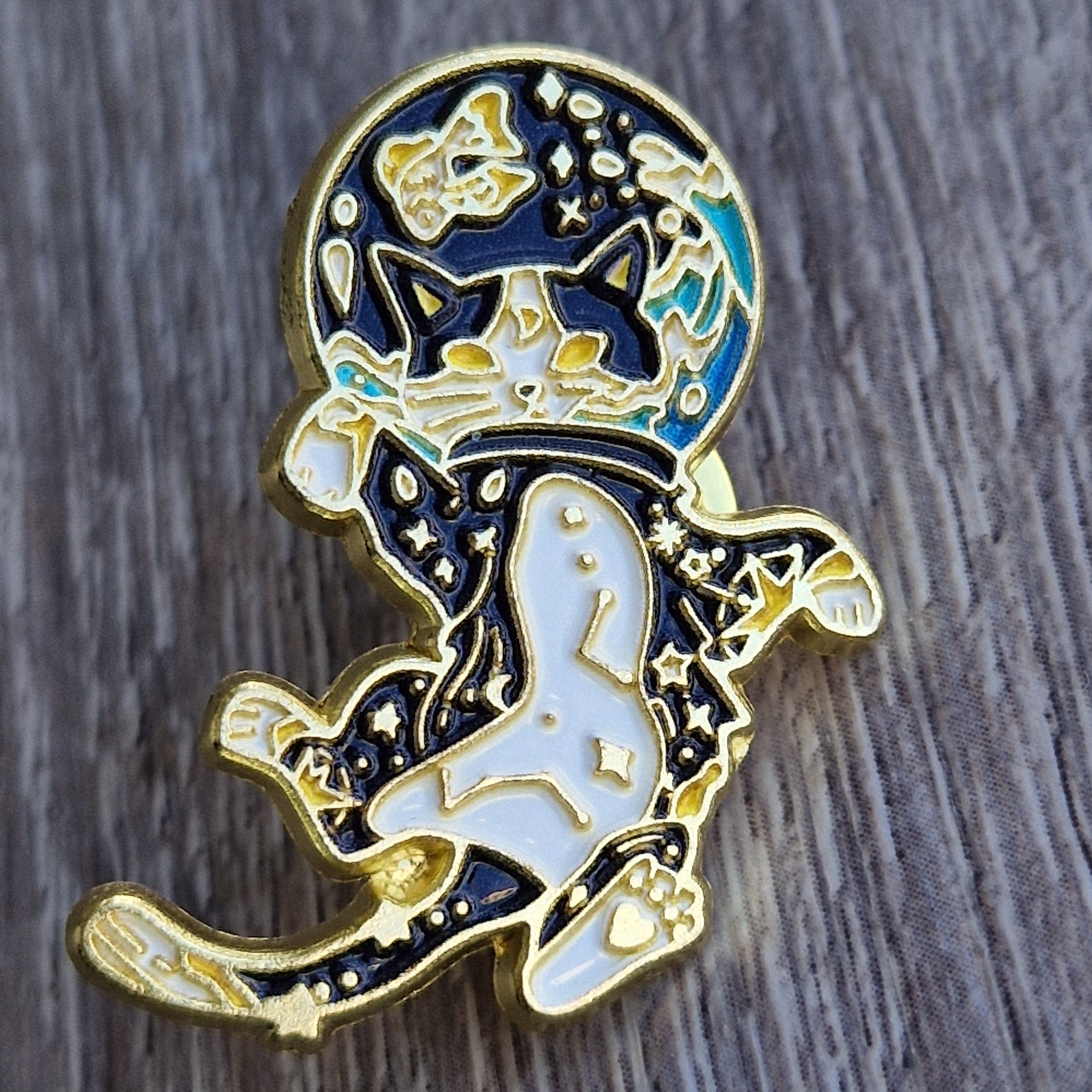 Spilla Gatto Astronauta