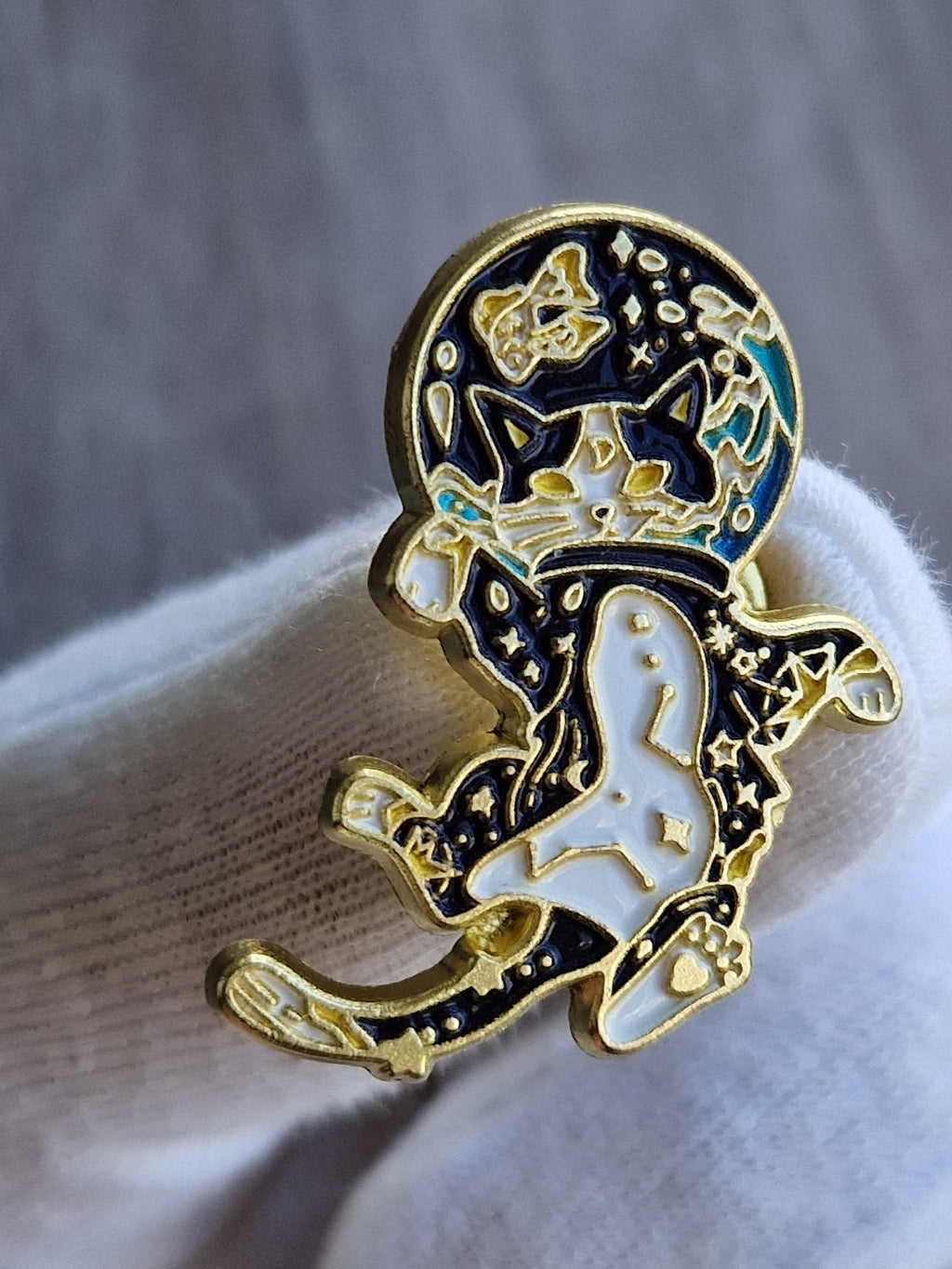 Spilla Gatto Astronauta