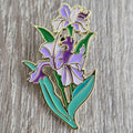Spilla Iris Viola