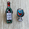 Set spille smaltate Wine Time