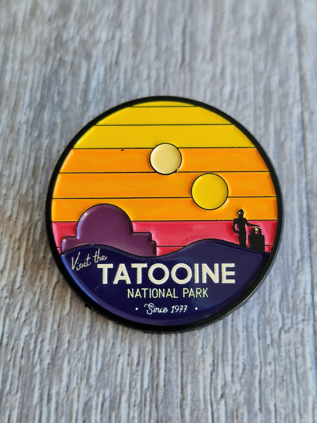 Spilla "Visit Tatooine National Park"