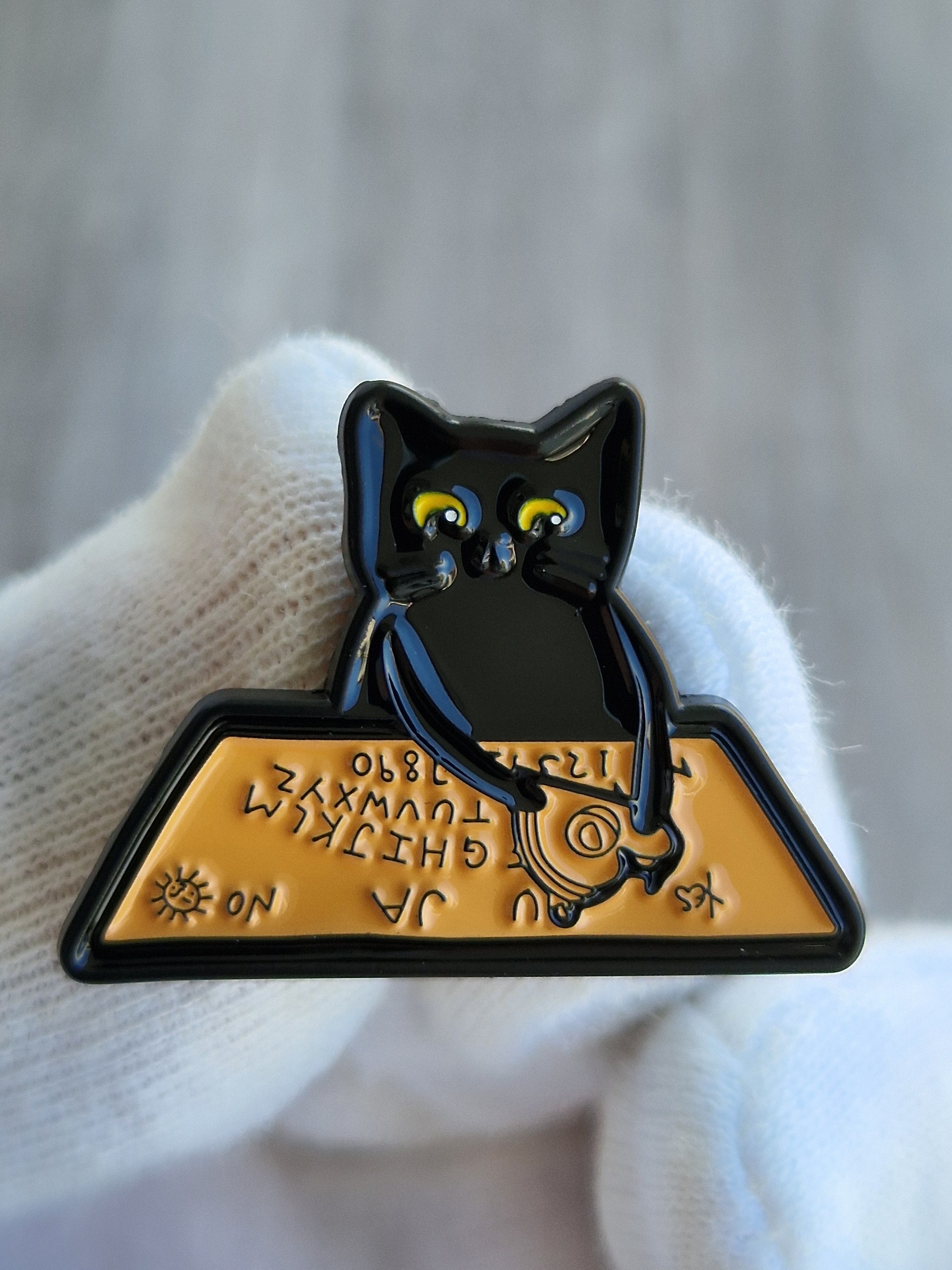 Spilla Gatto Nero Ouija