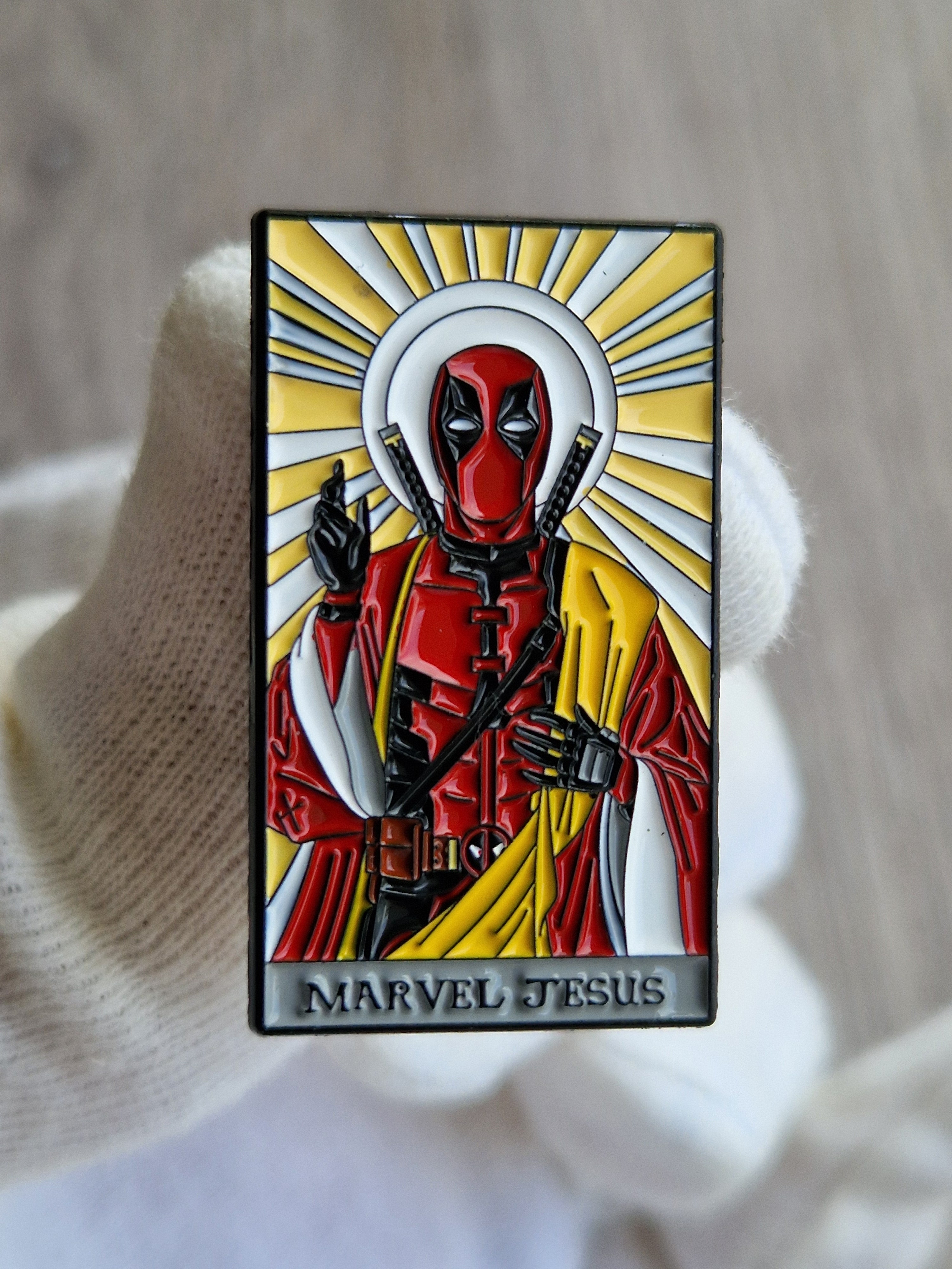 Spilla Marvel Jesus Deadpool