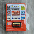 Spilla e card Cassetta Audio Vintage