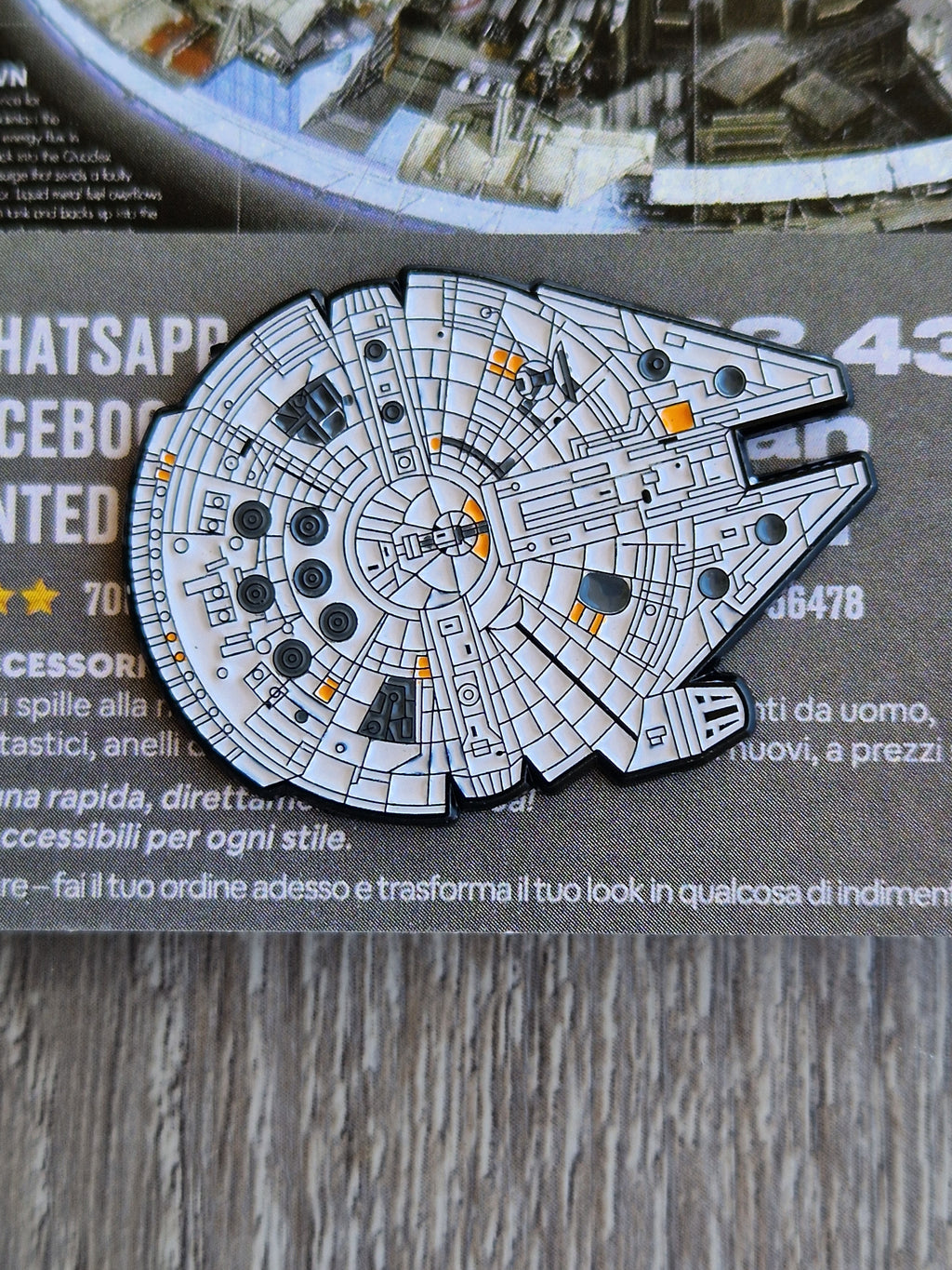 Spilla Millennium Falcon Star Wars
