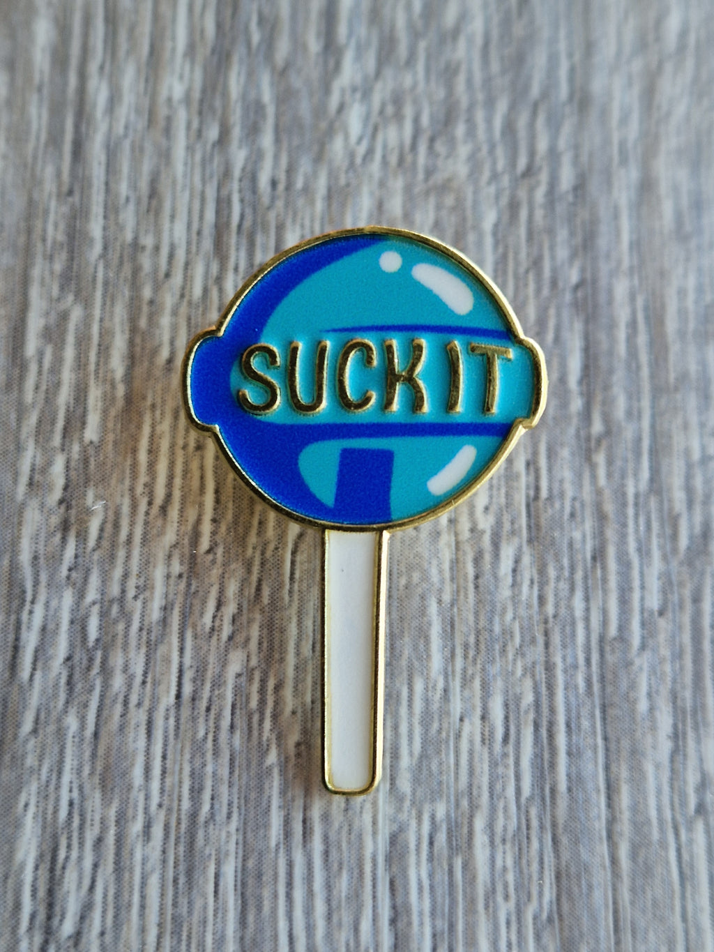 Spilla e card Suck It Lollipop