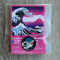 Spilla e card Onda Giapponese Neon