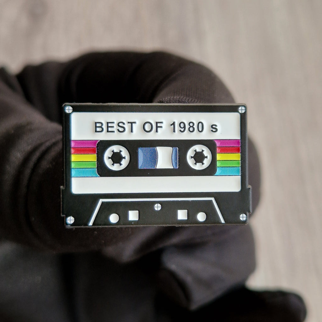 Spilla Musicassetta Anni 80 “Best of 1980s