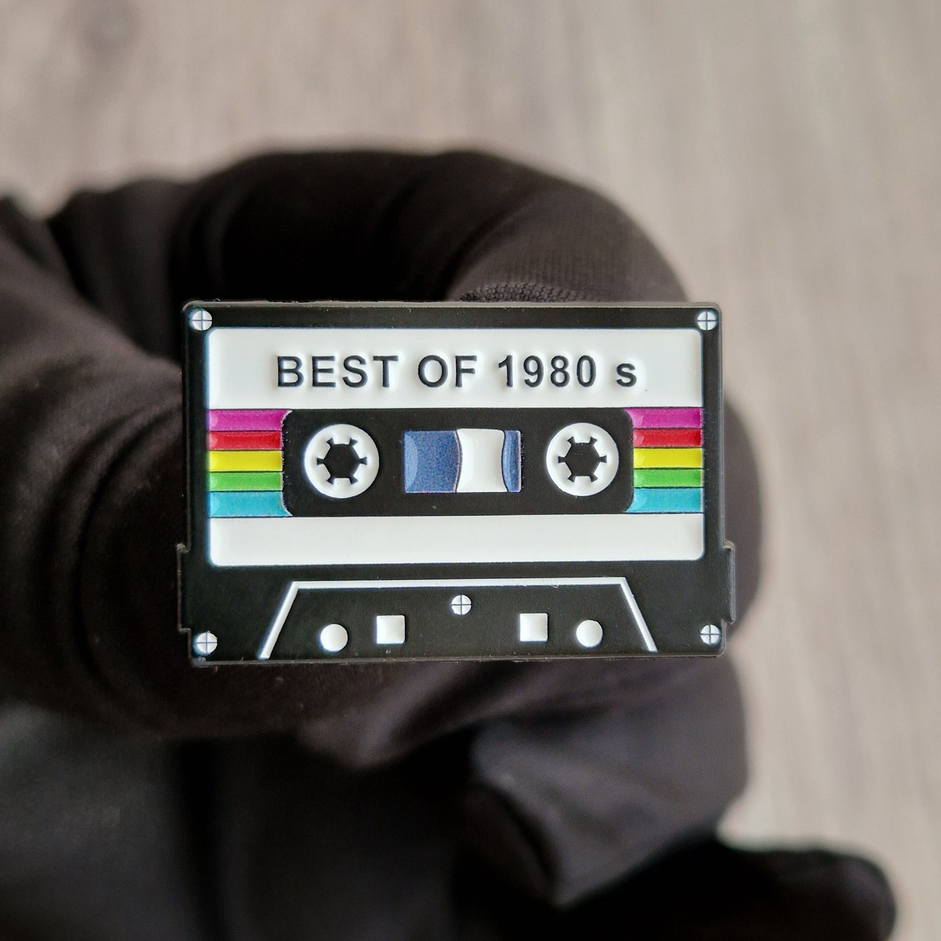 Spilla Musicassetta Anni 80 “Best of 1980s