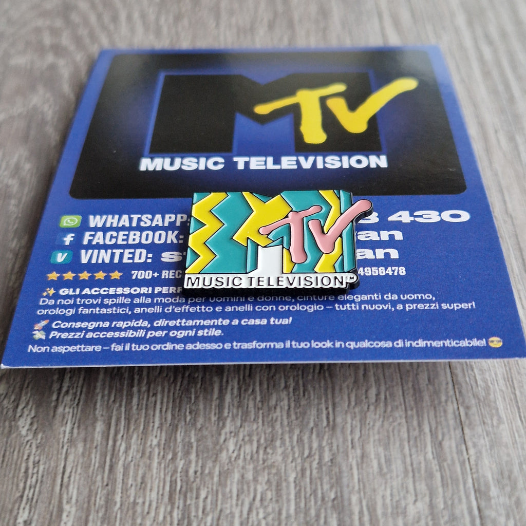 Spilla e card MTV Music Television
