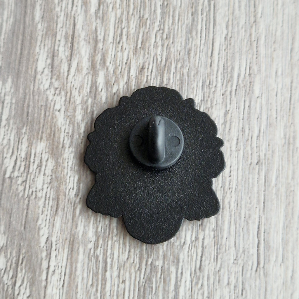 Pin Teschio Messicano con Fiori Día de Muertos