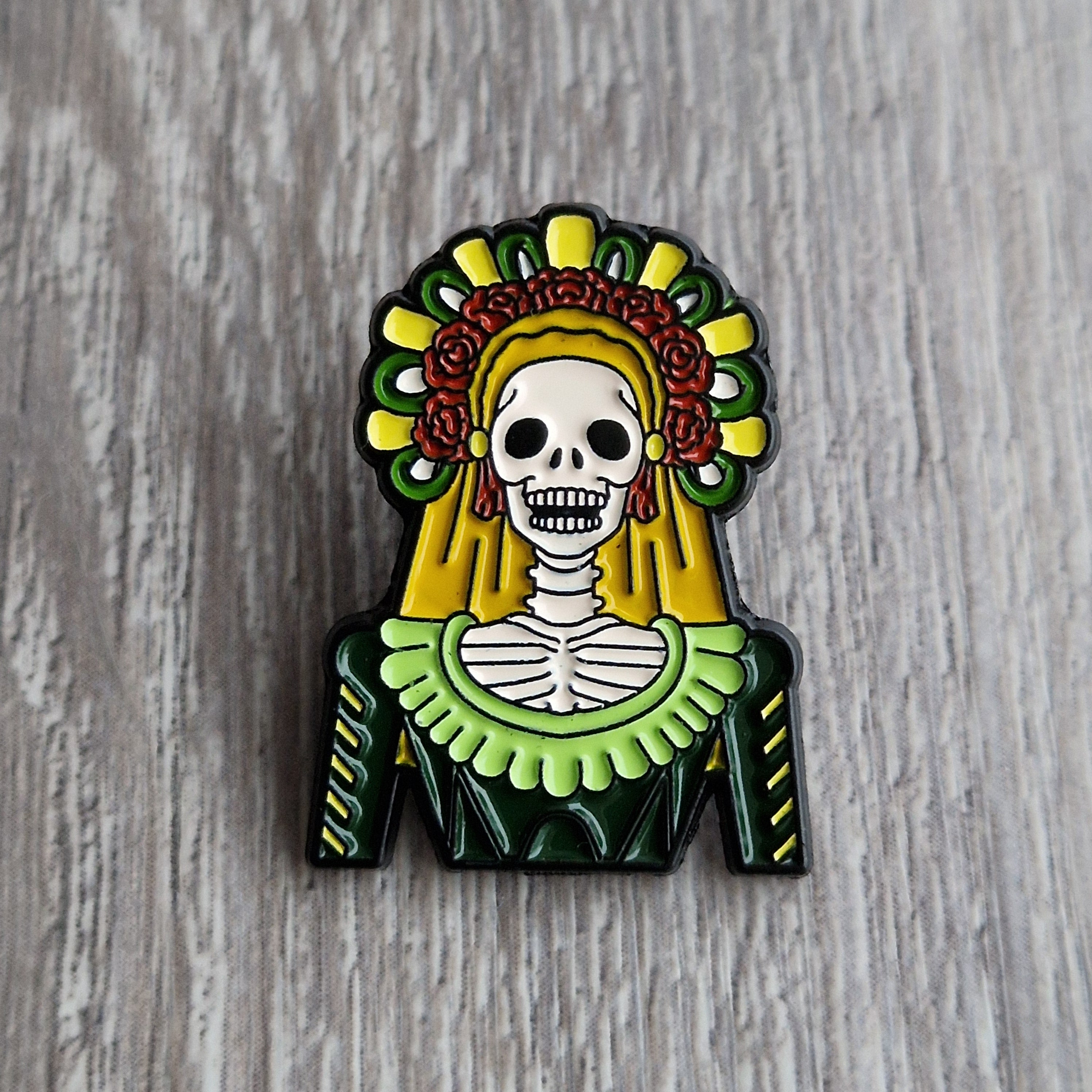 Pin Teschio Messicano Tradizionale