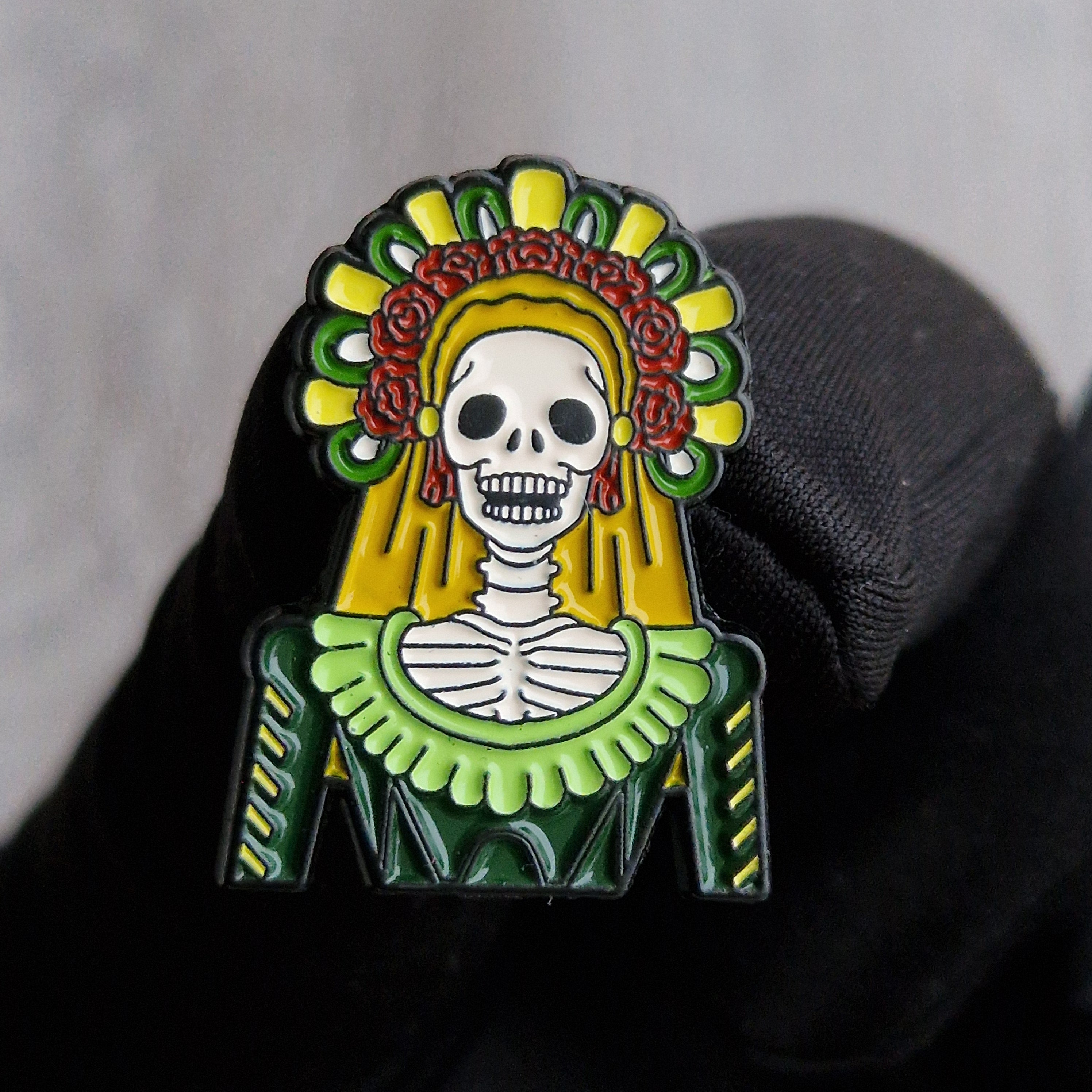 Pin Teschio Messicano Tradizionale