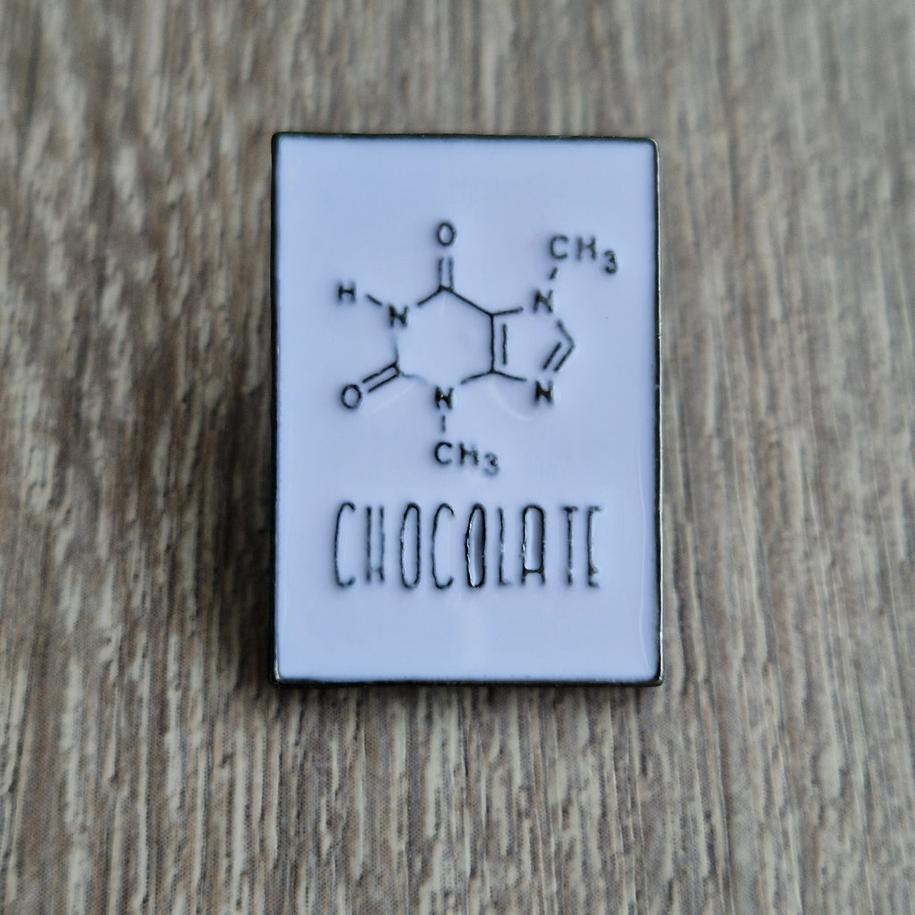 Spilla Chocolate con Formula Chimica