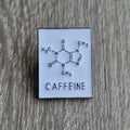 Spilla Caffeine con Formula Chimica