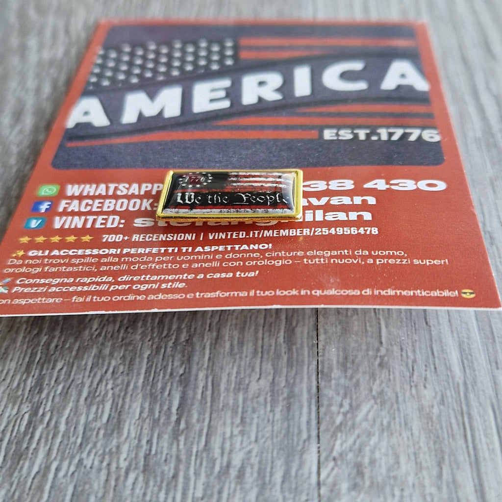 Spilla e card America We The People