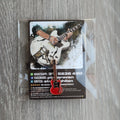 Spilla e card Chitarra Rossa Rock