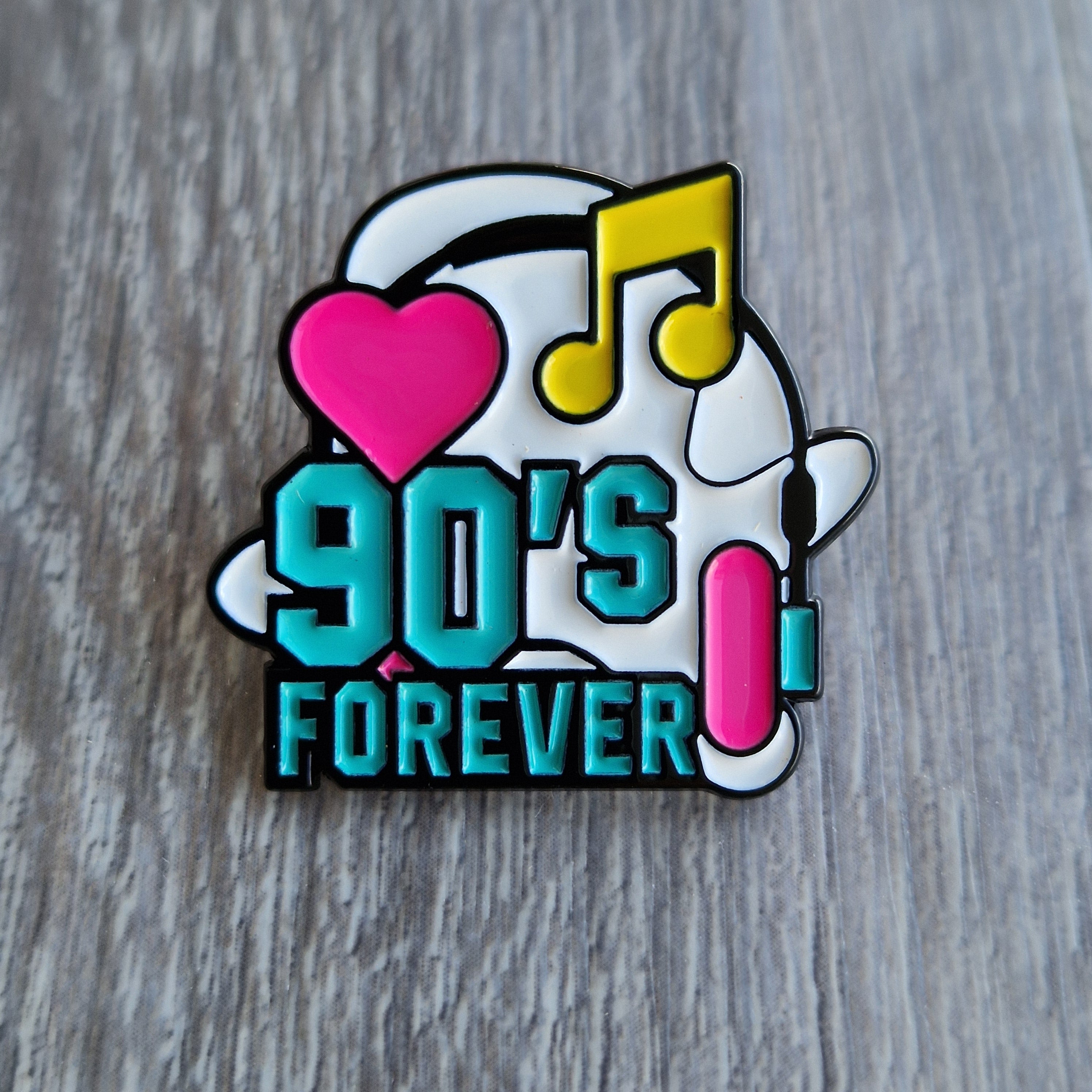 Spilla cuffie 90's Forever Musica