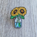 Spilla Girasoli Mason Jar