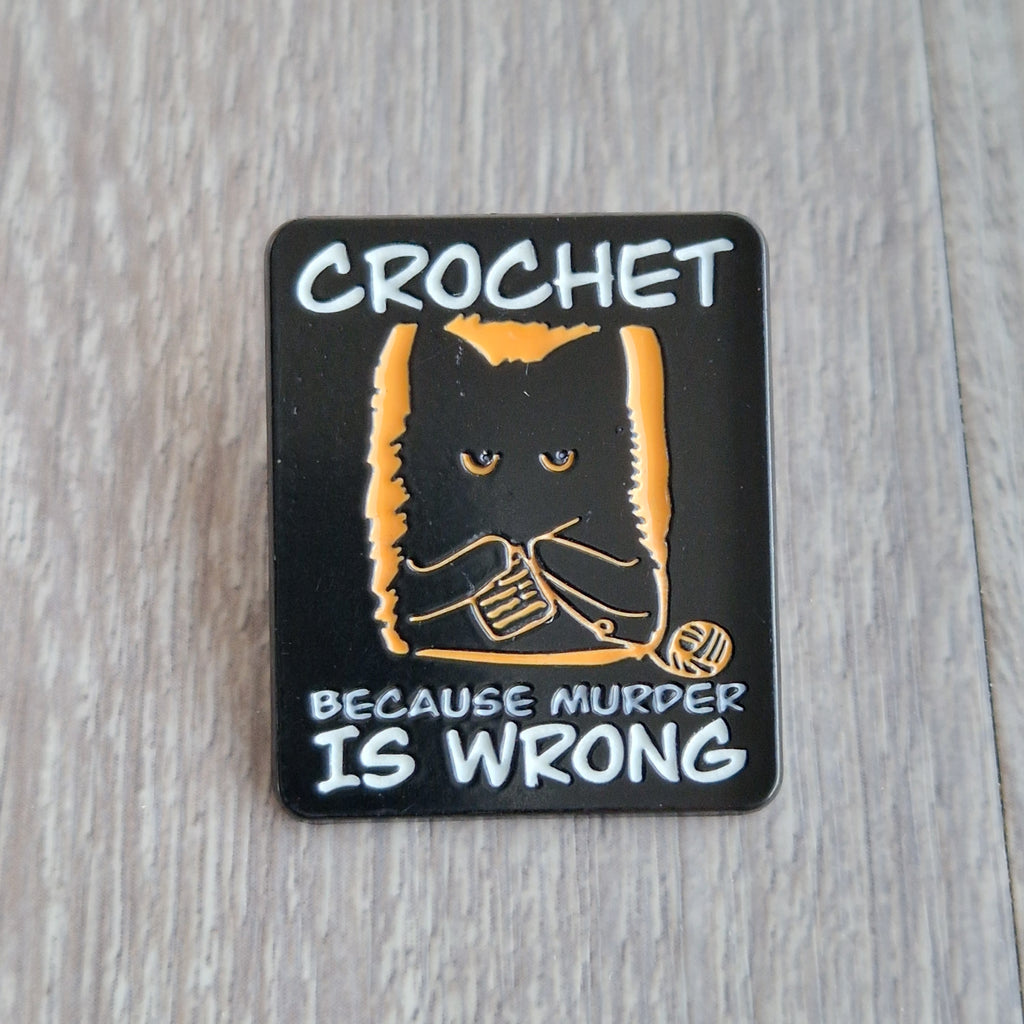 Spilla Crochet Ironica