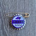 Spilla Tappo Bottiglia Grape Soda Vintage