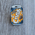 Spilla Smaltata Lattina "You're My Crush" Orange