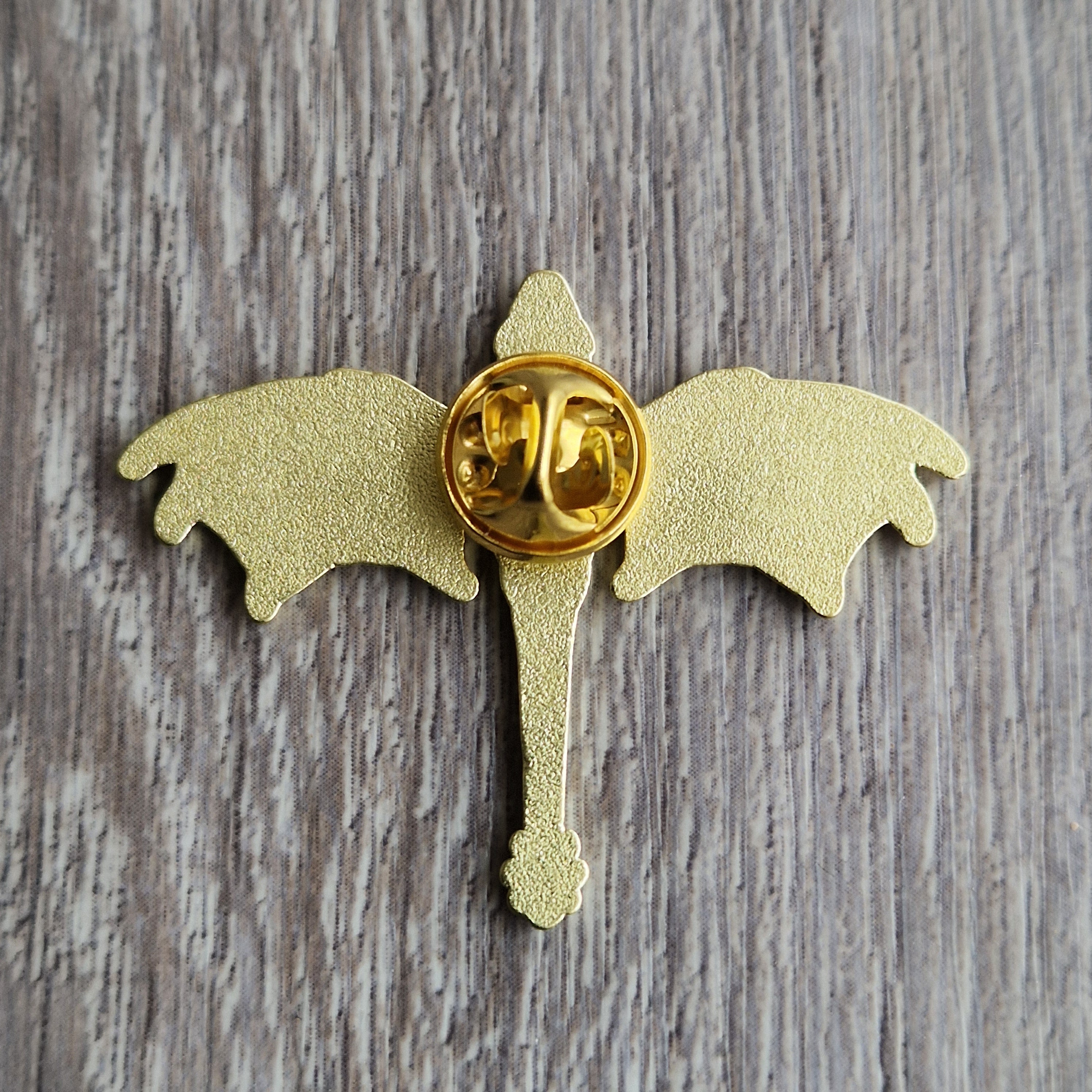 Spilla Drago Nera e Oro