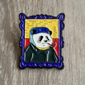 Spilla Panda Retrò Smaltata