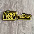 Spilla Star Wars Leia & Solo Enamel