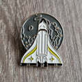 Spilla Smaltata Space Shuttle