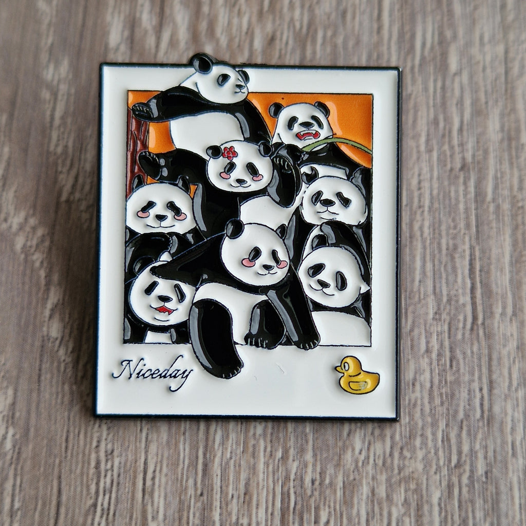 Spilla panda kawaii “Nice Day”