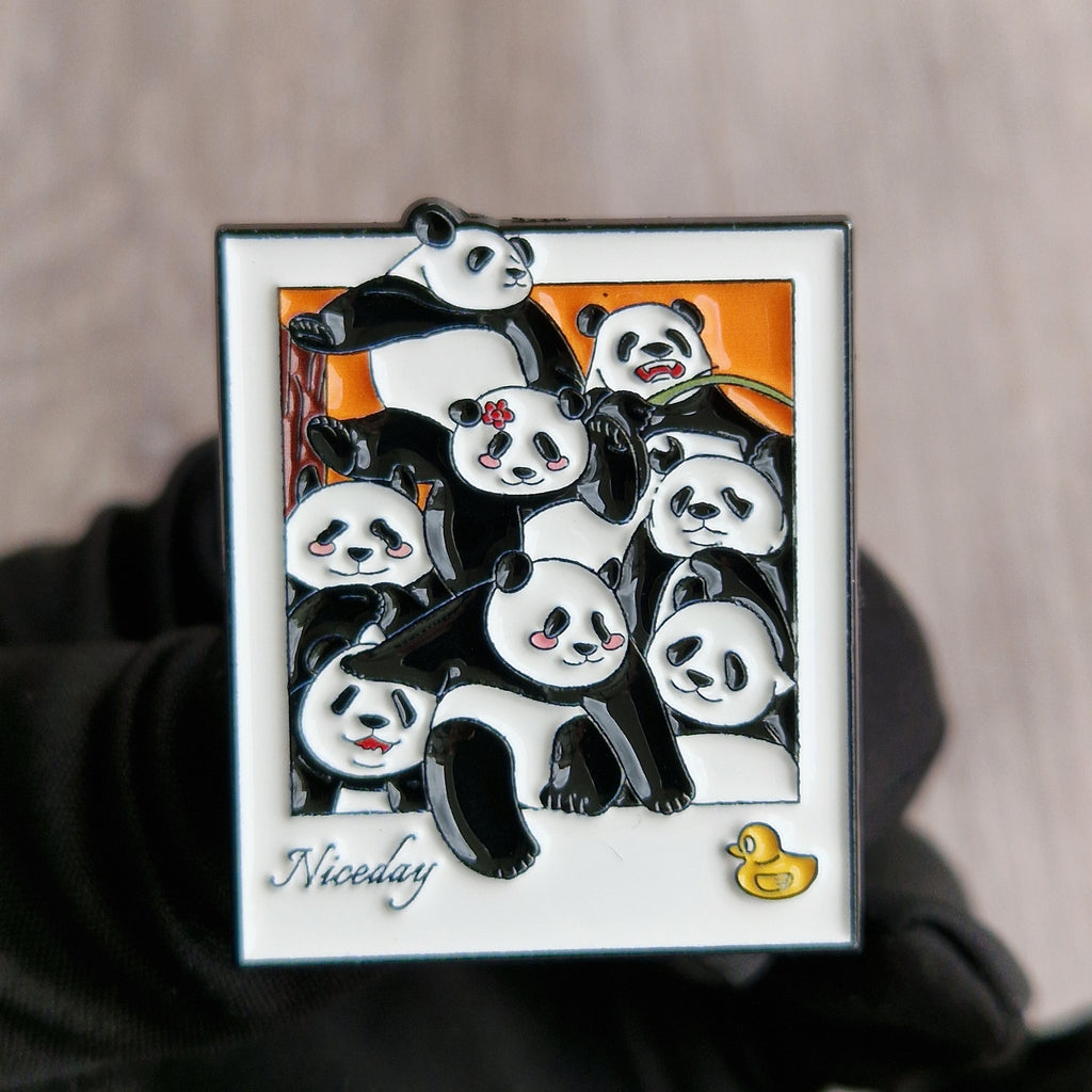 Spilla panda kawaii “Nice Day”