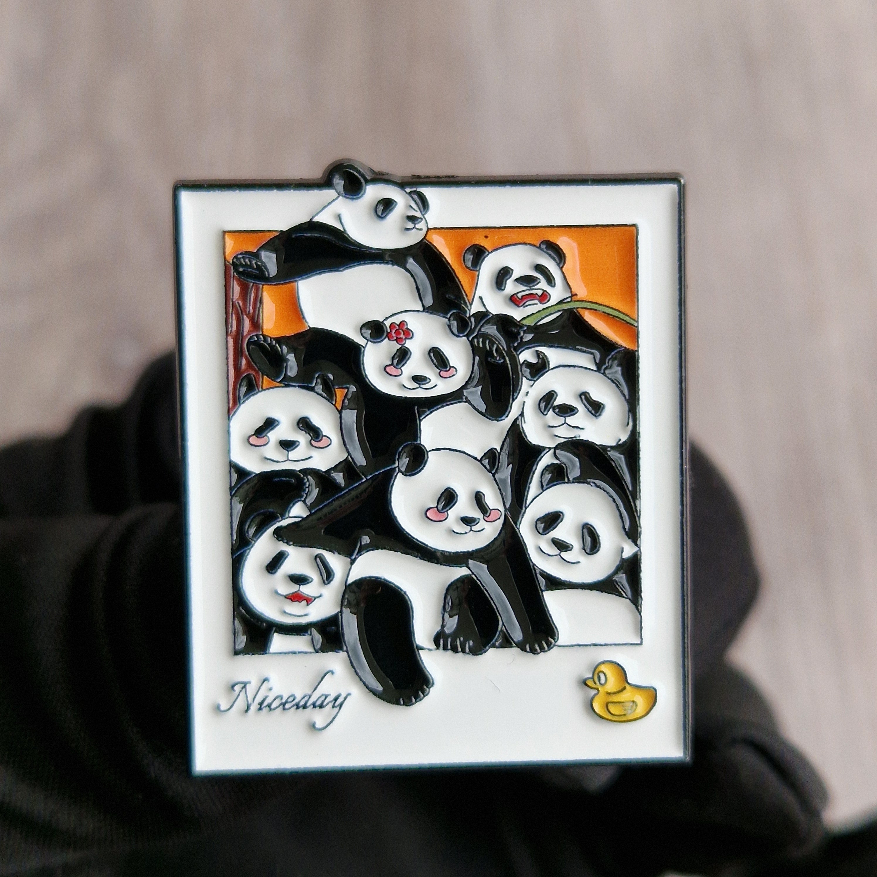 Spilla panda kawaii “Nice Day”