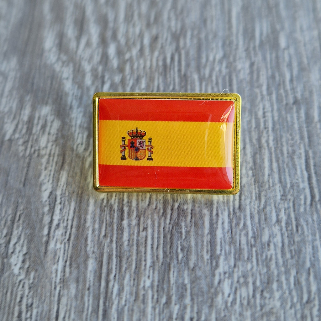 Spilla Bandiera Spagna Smaltata
