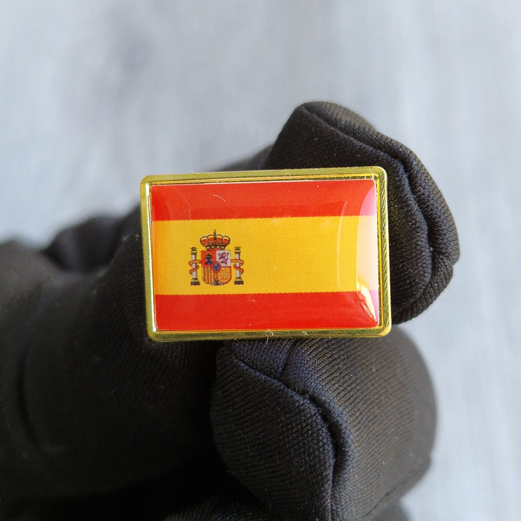 Spilla Bandiera Spagna Smaltata