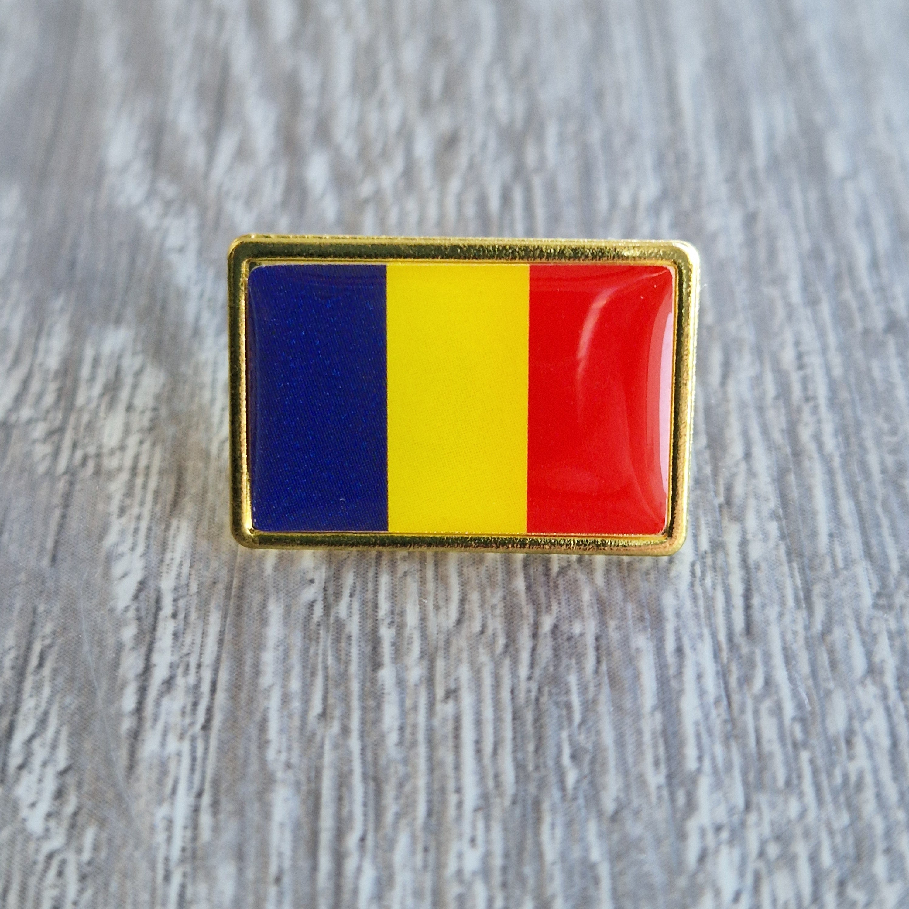 Spilla Bandiera Romania Smaltata