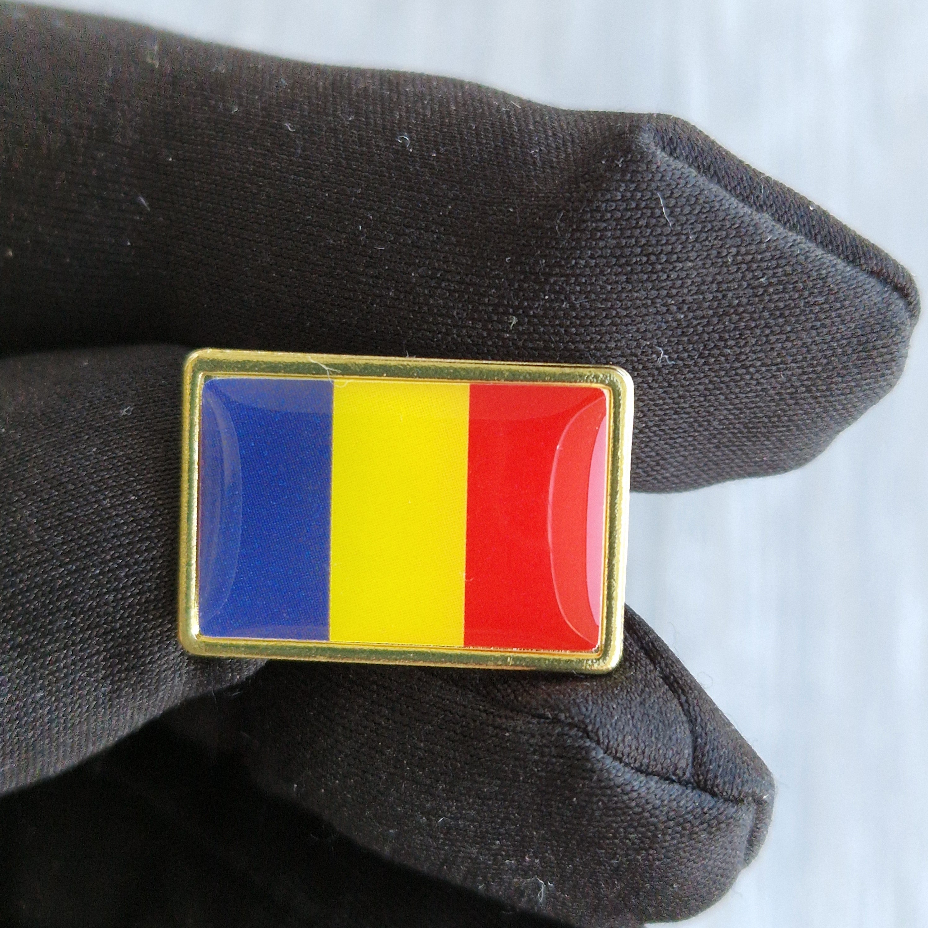 Spilla Bandiera Romania Smaltata