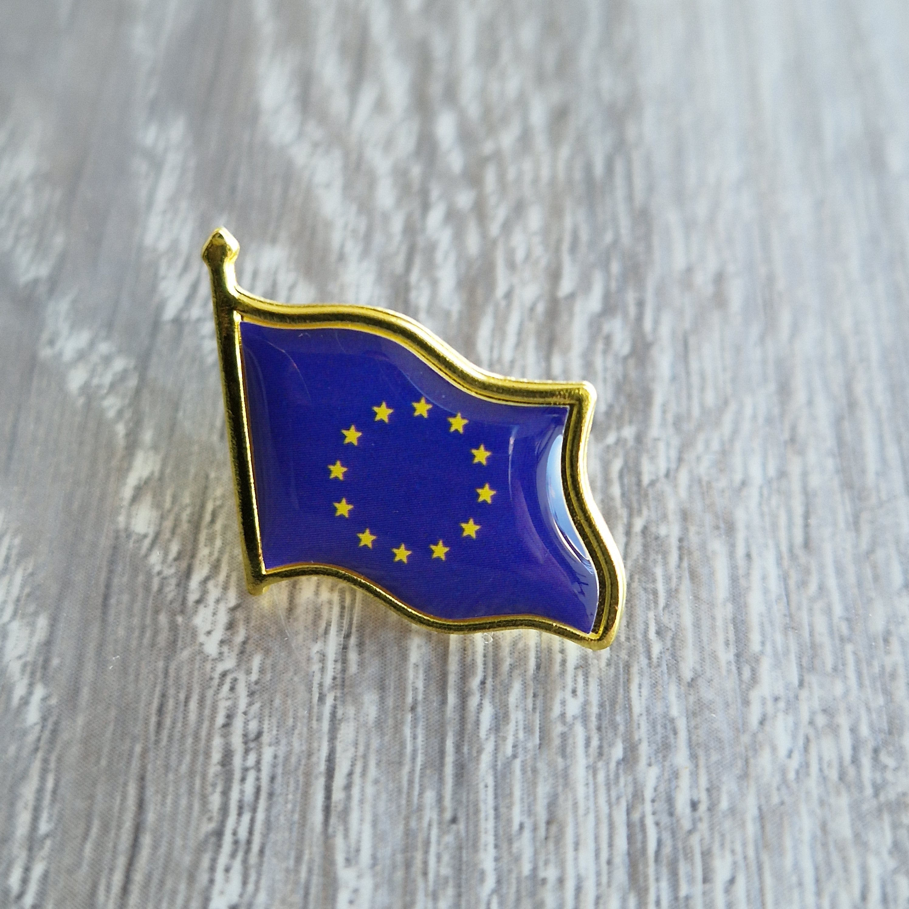 Spilla Bandiera Unione Europea Smaltata