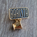 Spilla "Barista" con Tazzina Pendente
