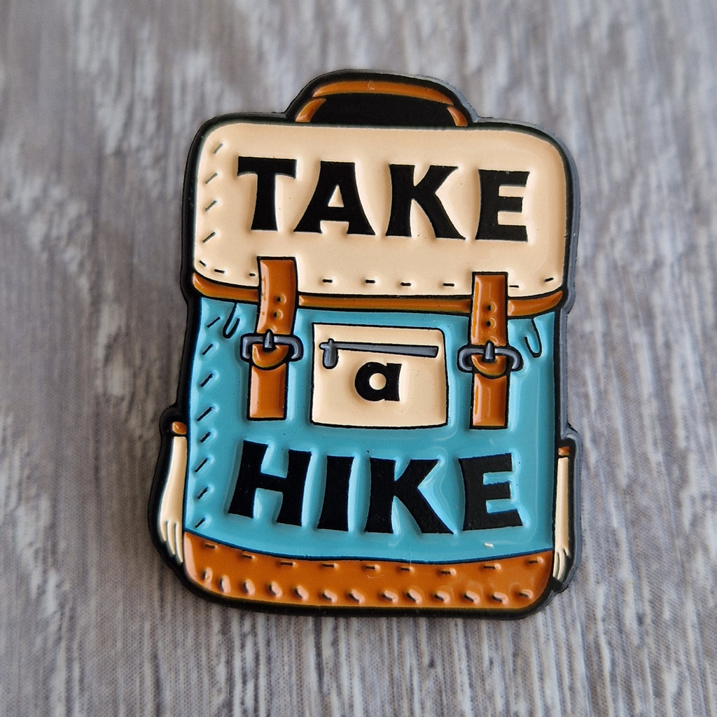 Spilla Zaino "Take a Hike"