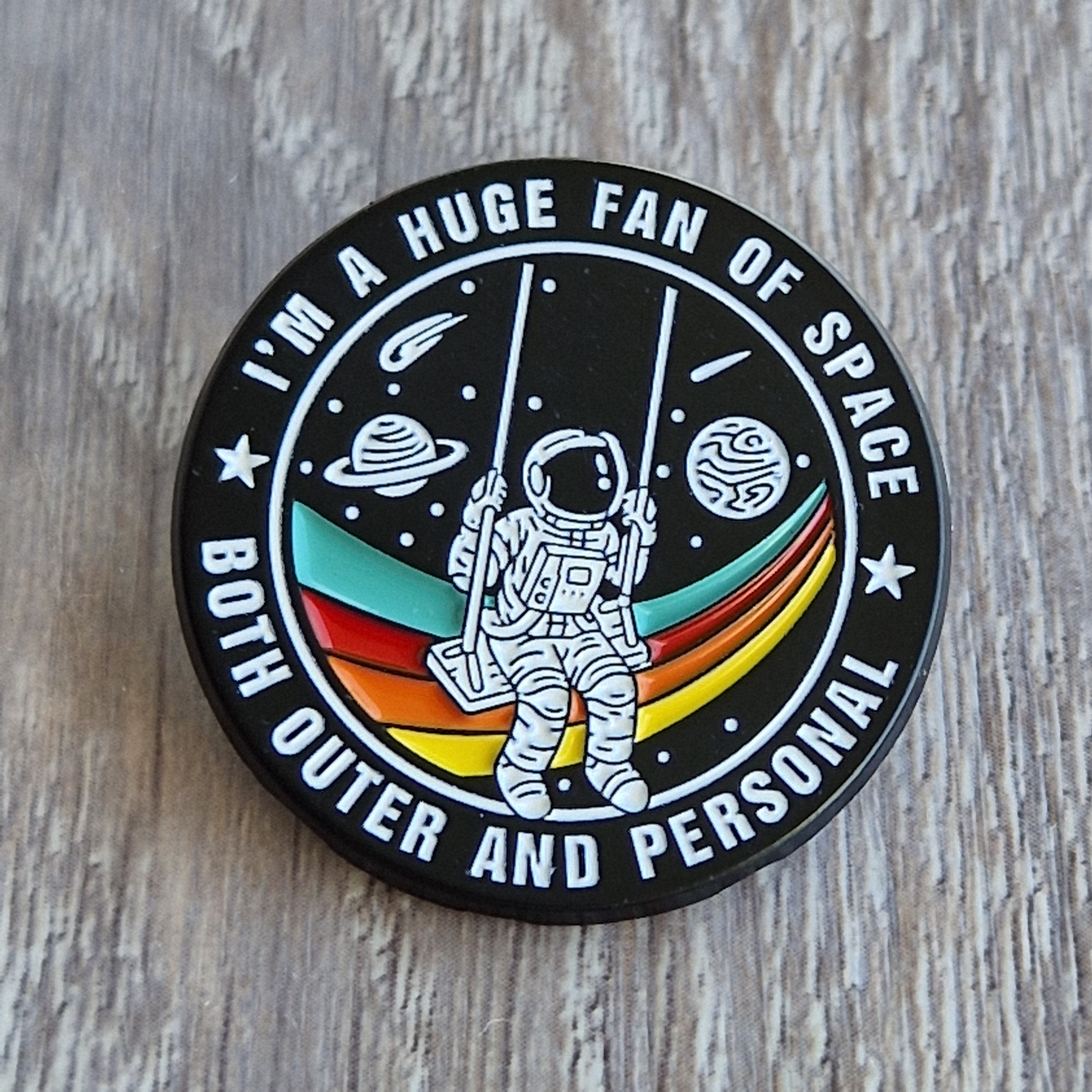 Spilla "I'm a Huge Fan of Space"