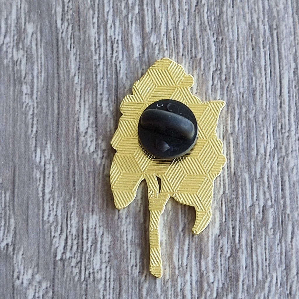Spilla Smaltata Fiore di Lillà