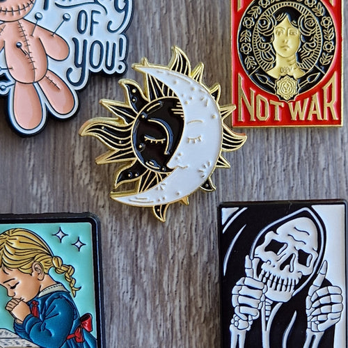 Set Spille Smaltate "Dark Humor & Aesthetic"