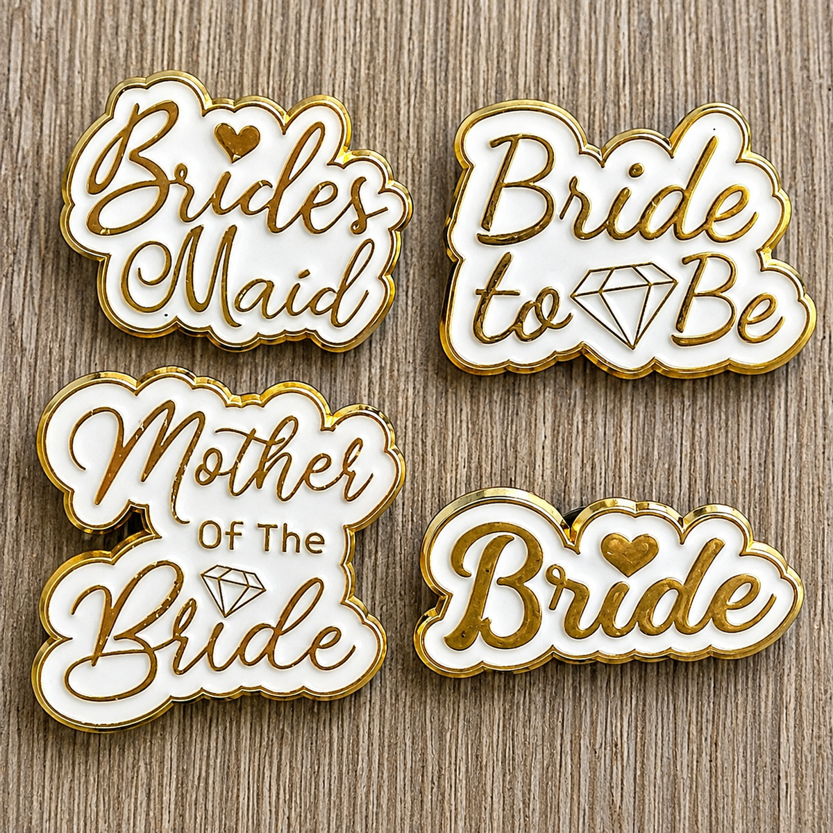Set Spilla team sposa