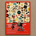 Spilla Smaltata Banksy Love & Peace con Card Illustrata